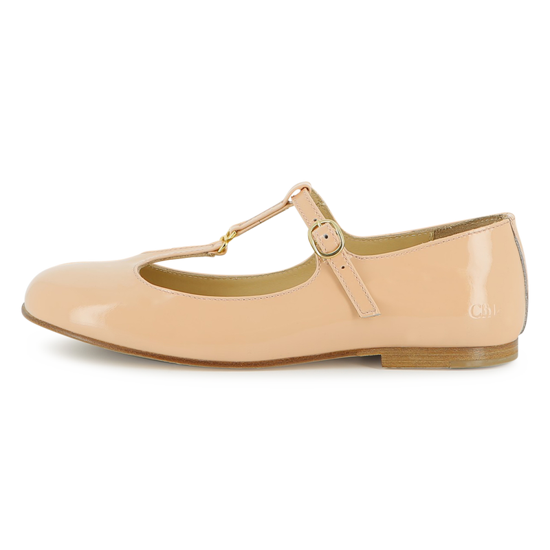 Ballerines en cuir de vache CHLOE 
                    FILLE