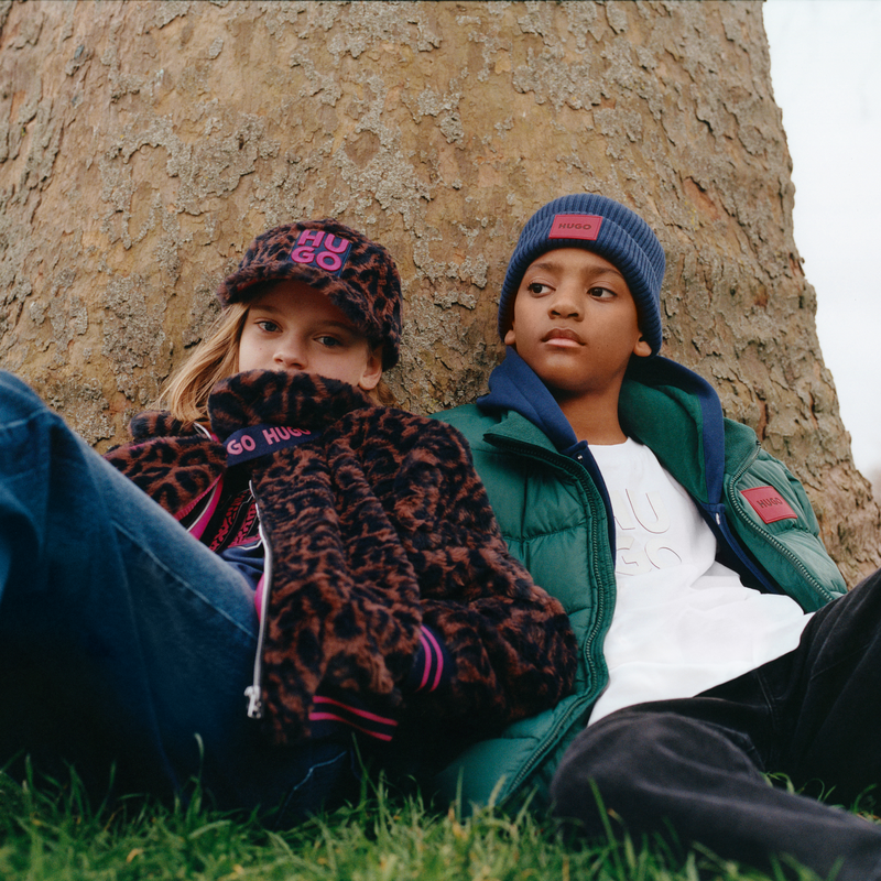 Bonnet tricot&eacute; Hugo 
                        UNISEXE