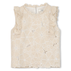 Tee-shirt broderies florales CHLOE 
                    FILLE