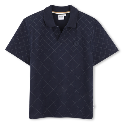 POLO MANCHES COURTES BOSS GARCON