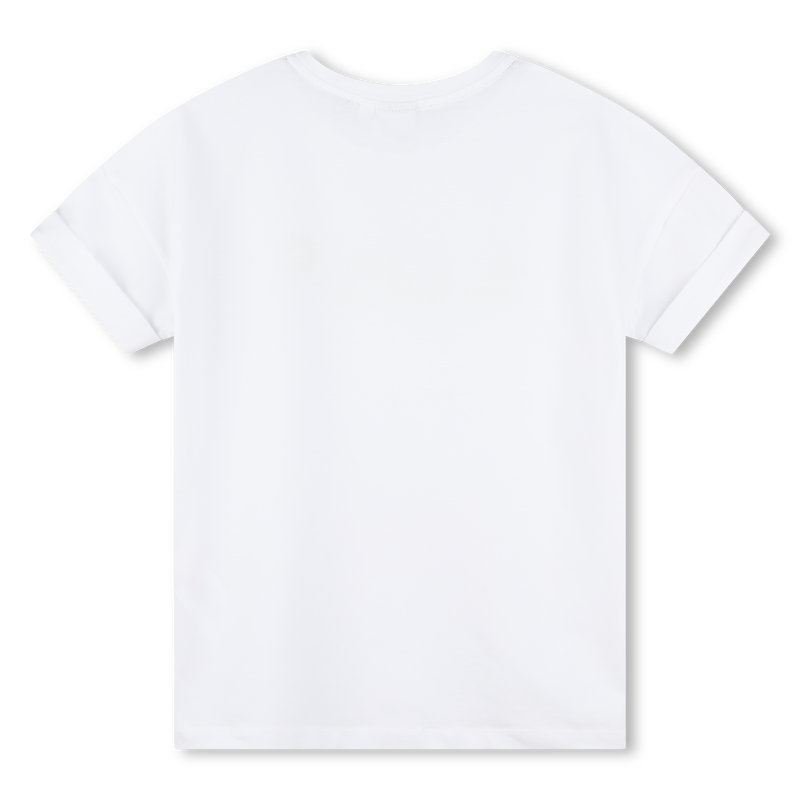 T-shirt manches courtes revers BOSS 
                    FILLE
