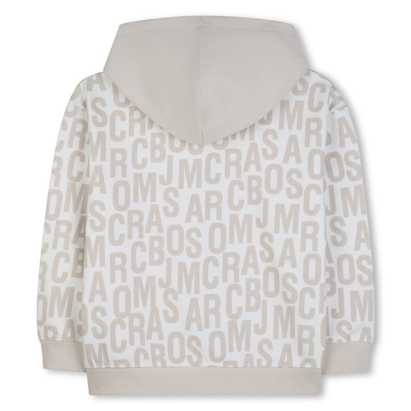 SWEAT ZIPP&Eacute; &Agrave; CAPUCHE MARC JACOBS 
                        GARCON