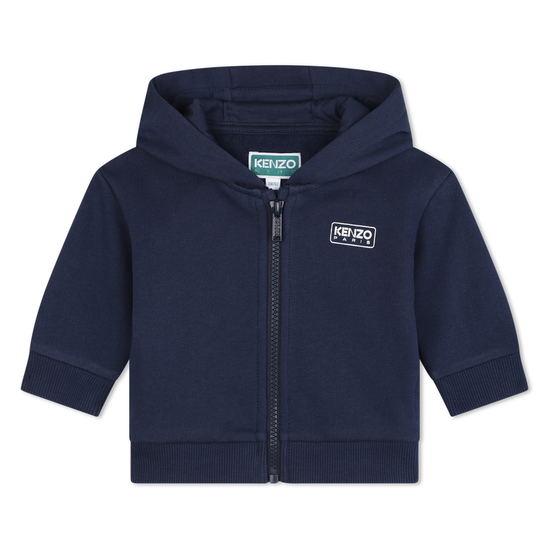 Cardigan zippé et pantalon KENZO KIDS 
                    GARCON