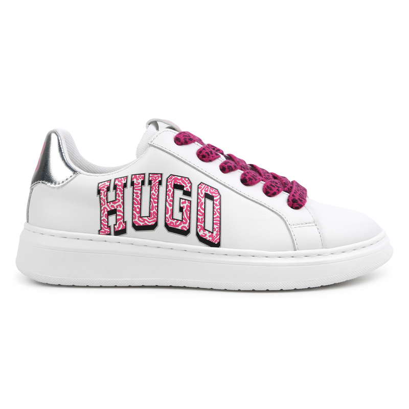 Baskets à lacets imprimés Hugo 
                    FILLE