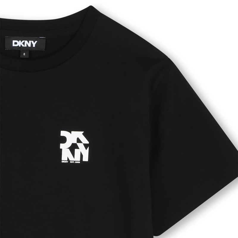 T-shirt manches courtes coton DKNY 
                    UNISEXE