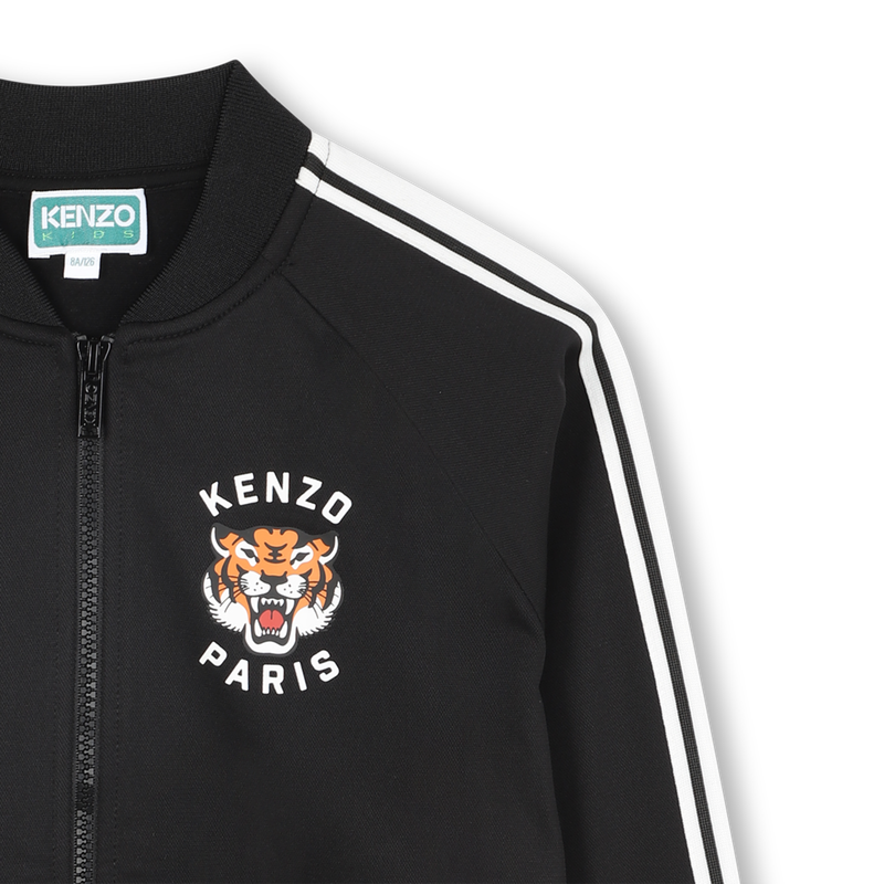 Cardigan avec ouverture zippée KENZO KIDS 
                    UNISEXE