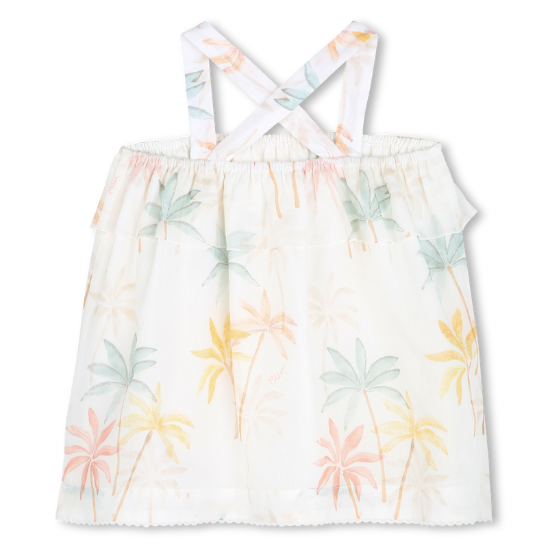 Robe imprimée à bretelles CHLOE 
                    FILLE