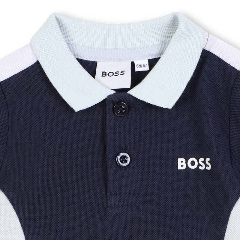 Polo à manches courtes BOSS 
                    GARCON