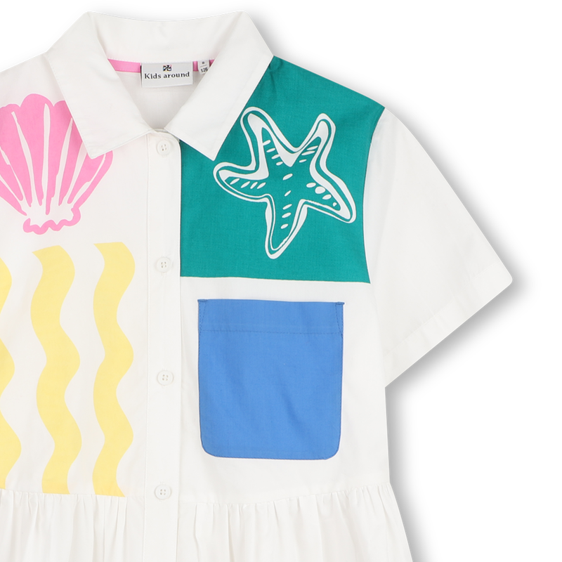 ROBE CHEMISE KIDS AROUND 
                        FILLE