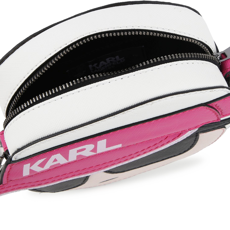 Sac à main zippé ajustable KARL LAGERFELD KIDS 
                    FILLE