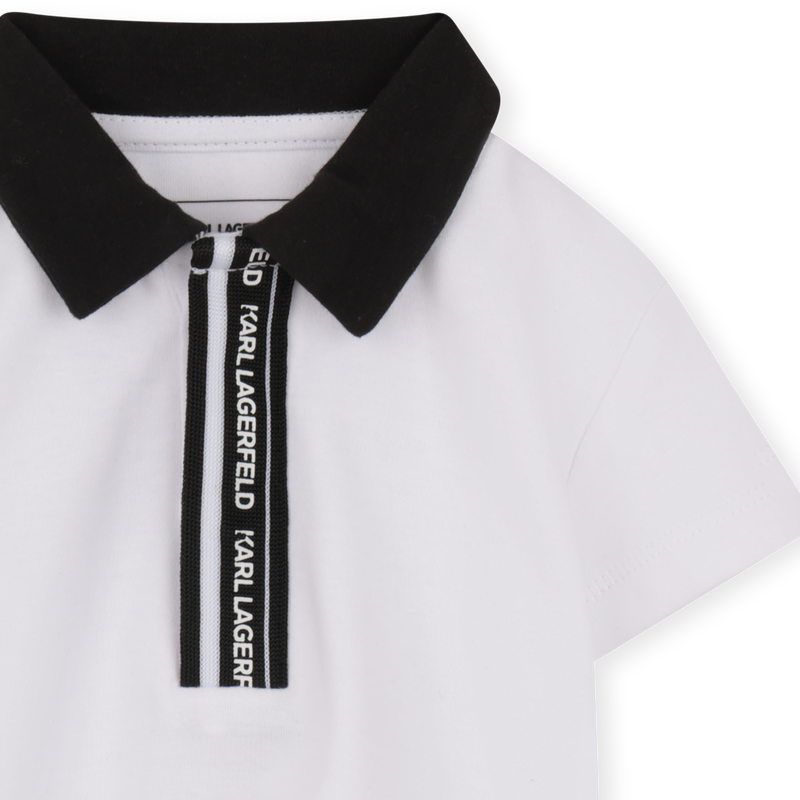 ENSEMBLE T-SHIRT ET SHORT KARL LAGERFELD KIDS 
                        GARCON