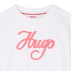 T-shirt &agrave; manches longues Hugo 
                    FILLE