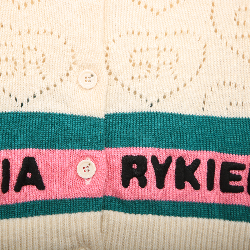 Cardigan à motifs ajourés SONIA RYKIEL 
                    FILLE