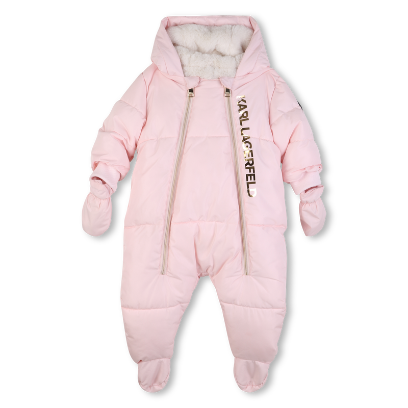 Combinaison pilote en polyester KARL LAGERFELD KIDS 
                    FILLE