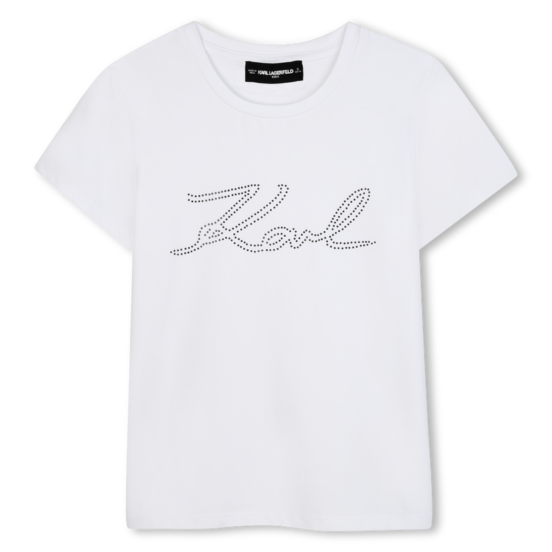 T-shirt &agrave; manches courtes KARL LAGERFELD KIDS 
                        FILLE