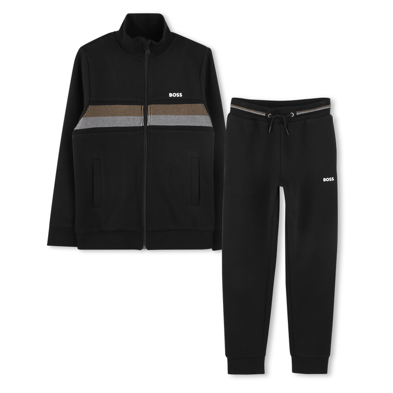 Ensemble jogging avec bandes BOSS 
                    GARCON