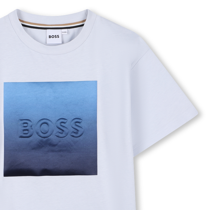 ENSEMBLE T-SHIRT + BERMUDA BOSS 
                        GARCON