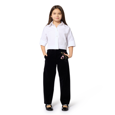 Chemise manches mi longues GIVENCHY FILLE