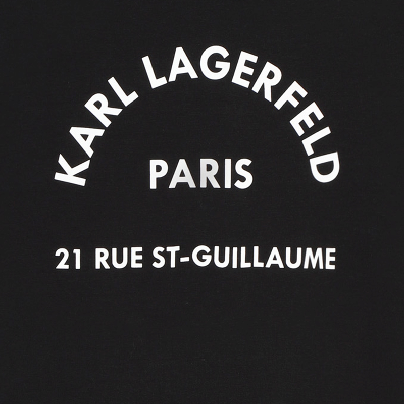 Robe droite bicolore KARL LAGERFELD KIDS 
                    FILLE