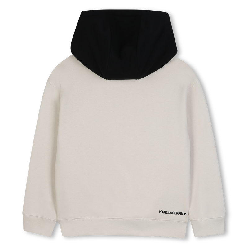 Sweat-shirt &agrave; capuche KARL LAGERFELD KIDS 
                        GARCON