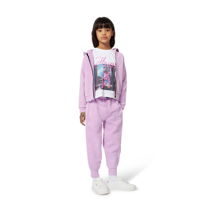 Cardigan &agrave; capuche Hugo FILLE