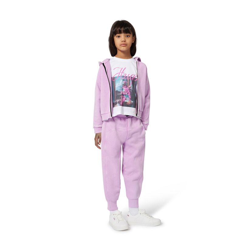 Cardigan &agrave; capuche Hugo 
                        FILLE