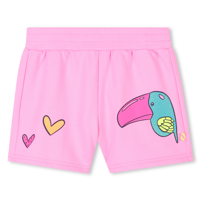Short en molleton avec motif BILLIEBLUSH 
                    FILLE