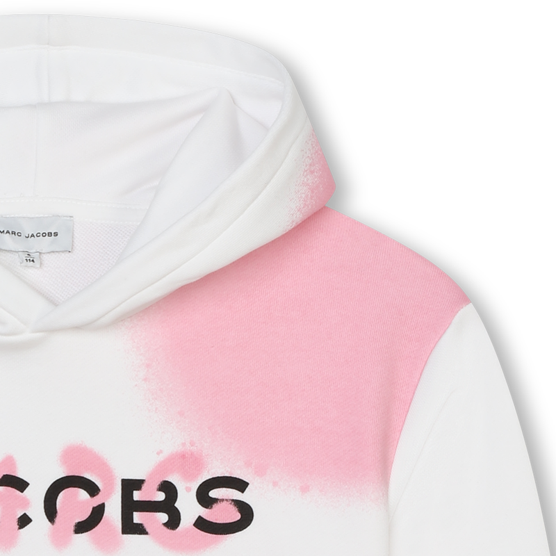 Sweat-shirt court molletonné THE MARC JACOBS 
                    FILLE