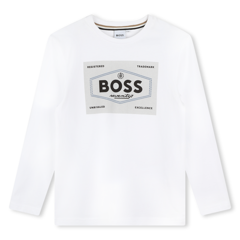 T-shirt &agrave; manches longues BOSS 
                        GARCON