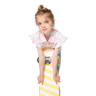 Chemise ray&eacute;e manches volant&eacute;es BILLIEBLUSH 
                    FILLE