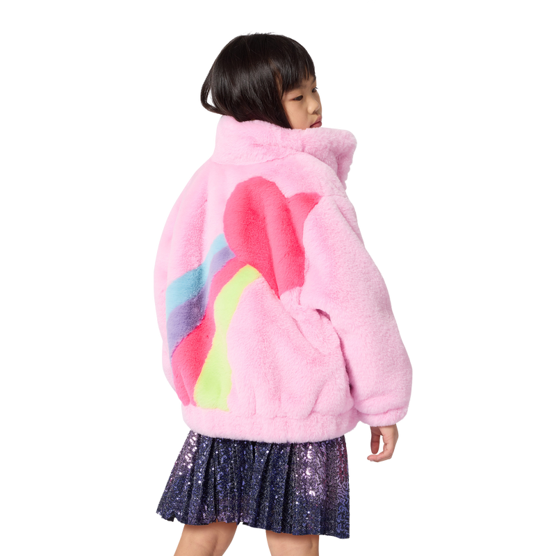 Manteau en polaire duveteuse BILLIEBLUSH 
                        FILLE