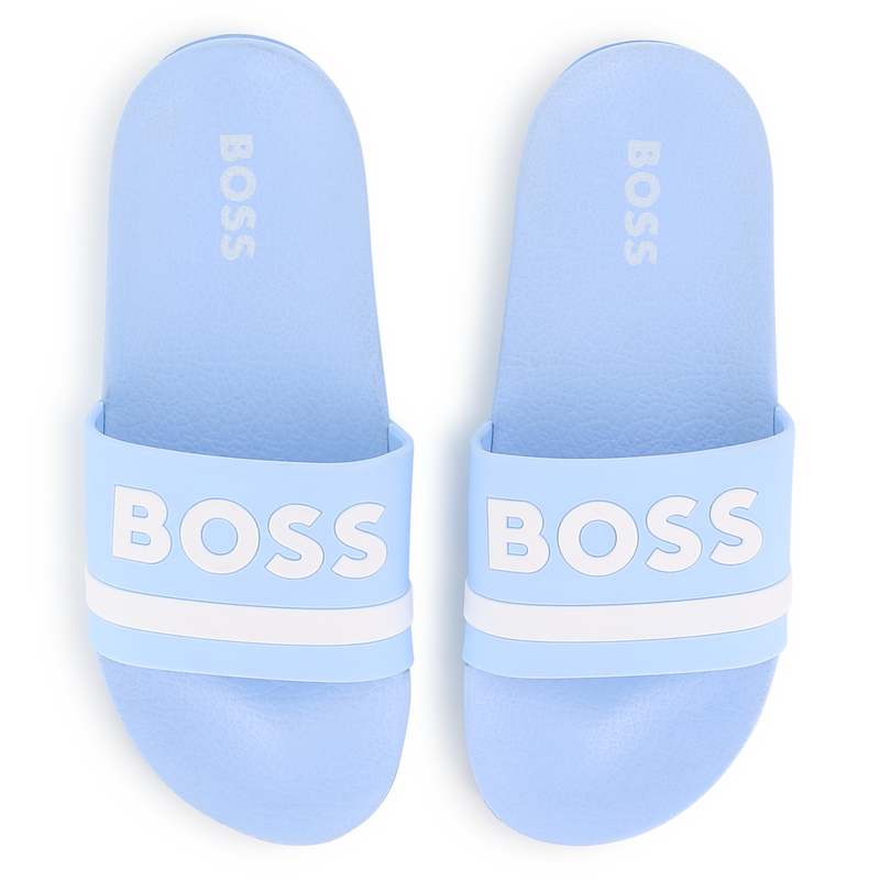Claquettes sigl&eacute;es BOSS 
                        GARCON
