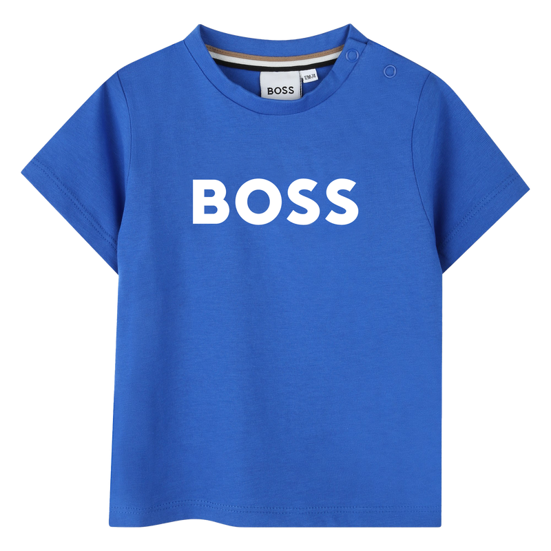 T-shirt avec sigle BOSS 
                    GARCON