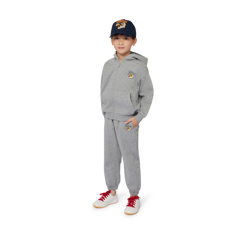 Baskets en cuir avec lacets KENZO KIDS 
                    UNISEXE