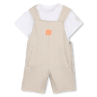 Ensemble salopette et Tee-shirt TIMBERLAND 
                    GARCON