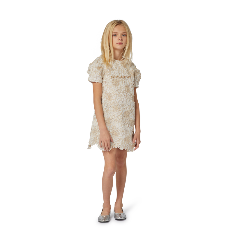Robe à fleurs en dentelle GIVENCHY 
                    FILLE