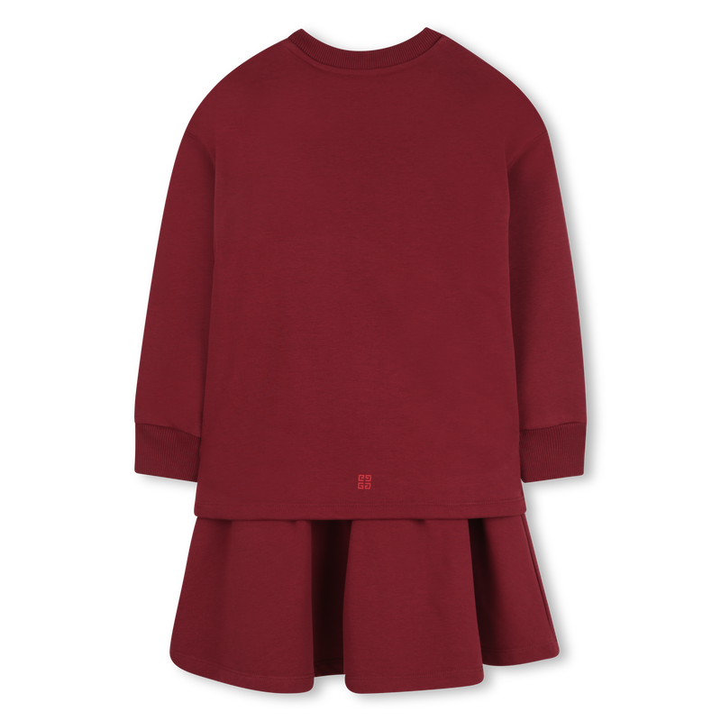 Robe avec bas plissé et fentes GIVENCHY 
                    FILLE