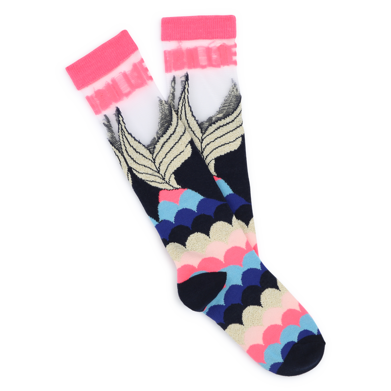 Chaussettes hautes sirène BILLIEBLUSH 
                    FILLE