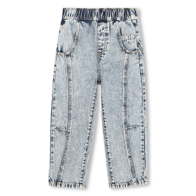 Pantalon en denim KENZO KIDS 
                    FILLE