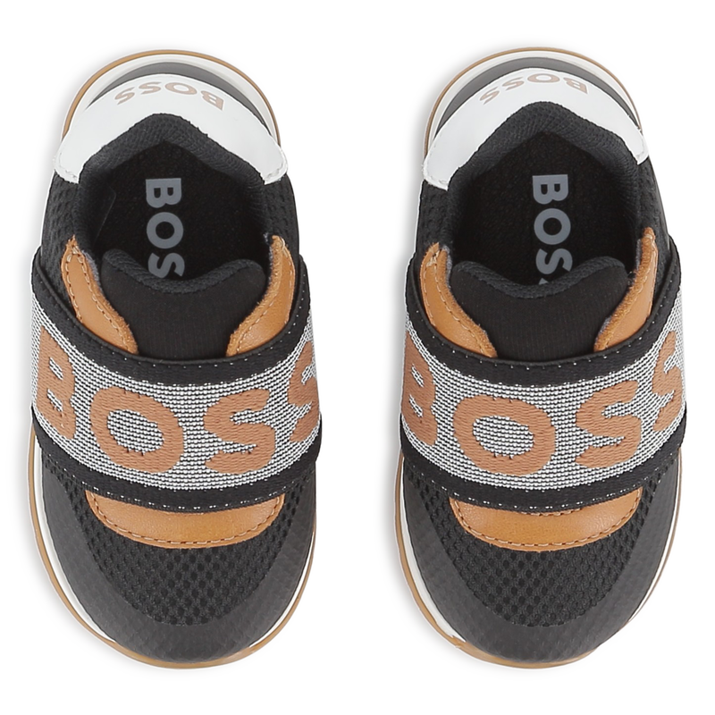 Baskets avec élastique siglé BOSS 
                    GARCON