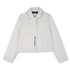 Veste zipp&eacute;e KARL LAGERFELD KIDS 
                    FILLE