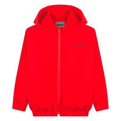 Coupe-vent &agrave; illustration dos KENZO KIDS UNISEXE