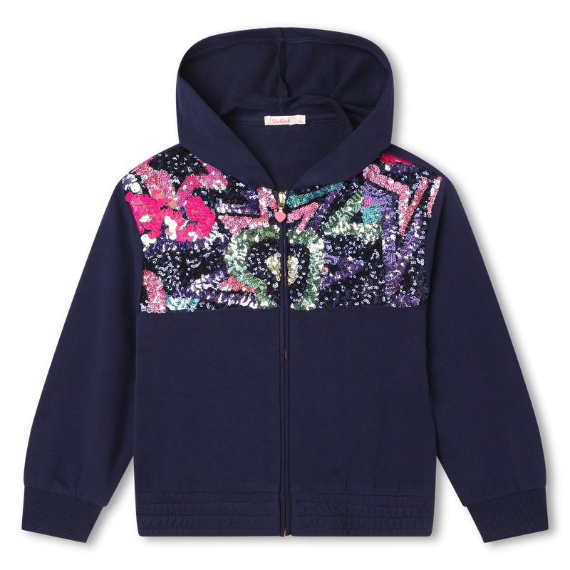 Cardigan à capuche en molleton BILLIEBLUSH 
                    FILLE