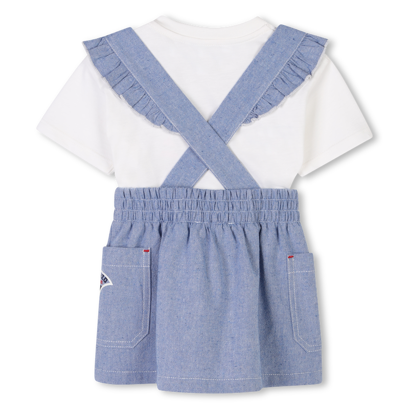 Ensemble T-shirt et jupe KENZO KIDS 
                    FILLE
