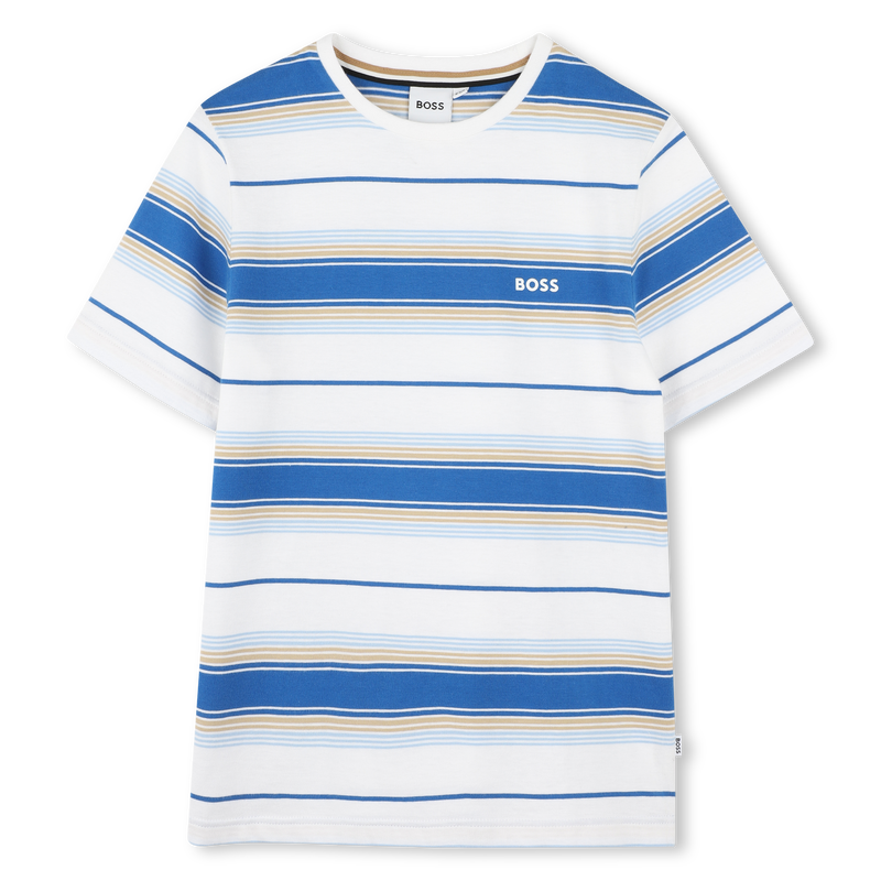T-shirt rayé BOSS 
                    GARCON