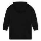 Robe &agrave; capuche en molleton DKNY 
                    FILLE