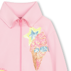 Sweat zipp&eacute; &agrave; capuche BILLIEBLUSH 
                    FILLE