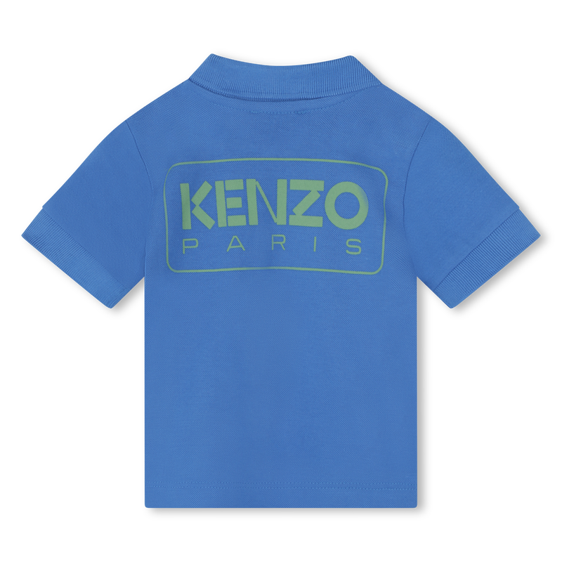 Polo en piqué coton KENZO KIDS 
                    GARCON