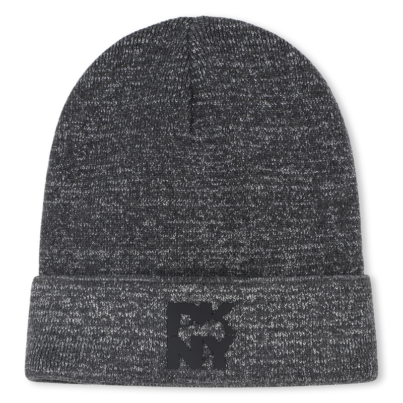 Bonnet tricot double épaisseur DKNY 
                    FILLE