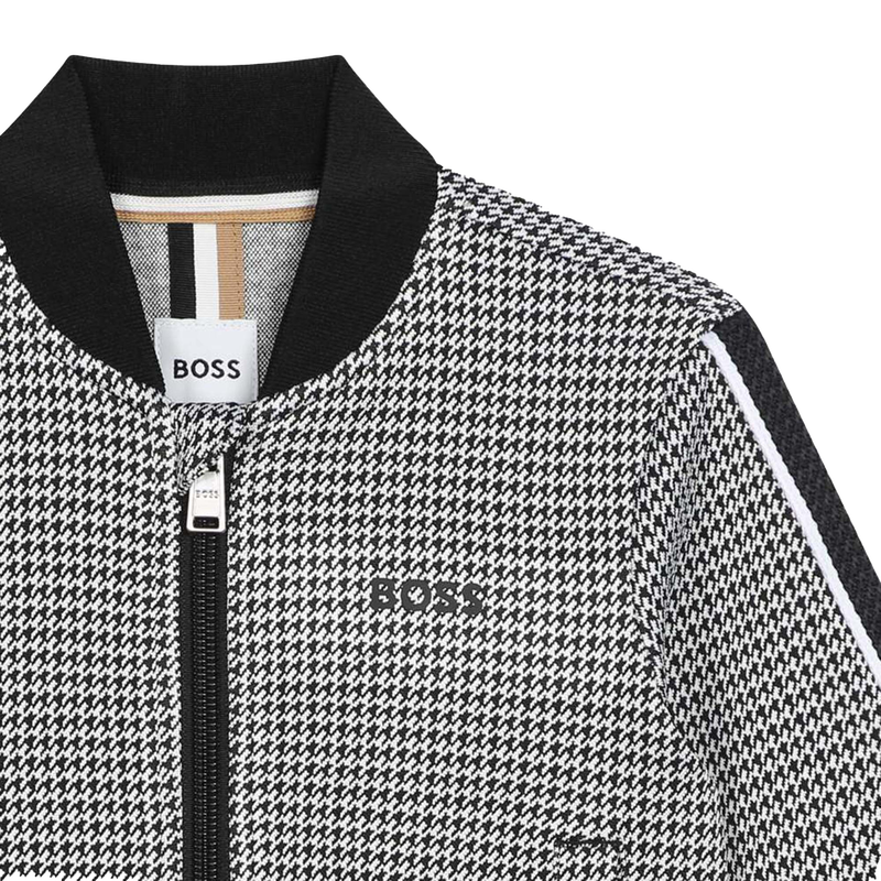 Cardigan pied-de-poule BOSS 
                    GARCON